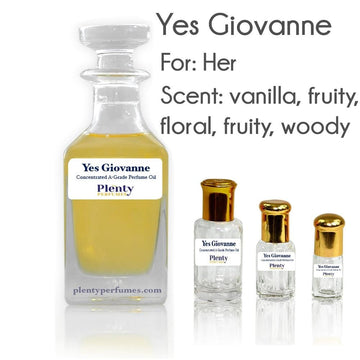 Perfume Oil Yes Giovanne - Plenty Perfumes